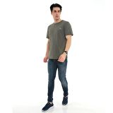 Raru Erkek %100 Pamuk T-Shirt GRAVIS HAKİ