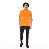 Raru Erkek %100 Pamuk T-Shirt LEO TURUNCU