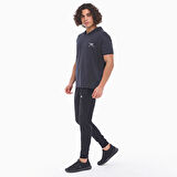 Raru Pamuklu Kapüşonlu Kısa Kollu Sweatshirt OCULUS LACİVERT