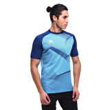 Raru Unisex Dijital Baskılı T-Shirt JUSTA TURKUAZ