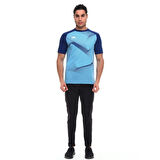 Raru Unisex Dijital Baskılı T-Shirt JUSTA TURKUAZ