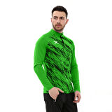 Raru Erkek Yarım Fermuarlı Sweatshirt DIGNUS YEŞİL