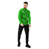 Raru Erkek Yarım Fermuarlı Sweatshirt DIGNUS YEŞİL