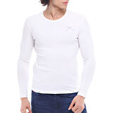 Raru Baselayer Pamuk T-Shirt VESPER BEYAZ