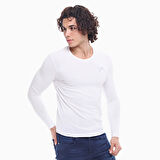 Raru Baselayer Pamuk T-Shirt VESPER BEYAZ