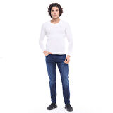 Raru Baselayer Pamuk T-Shirt VESPER BEYAZ