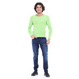 Raru Baselayer Pamuk T-Shirt VESPER YEŞİL