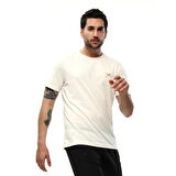 Raru Erkek %100 Pamuk T-Shirt AGNITIO EKRU