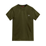 Raru Erkek %100 Pamuk T-Shirt AGNITIO HAKİ