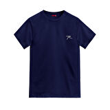 Raru Erkek %100 Pamuk T-Shirt AGNITIO LACİVERT