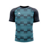 Raru Erkek T-Shirt PLUO MAVİ