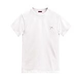 Raru AGNITIO Erkek Pamuklu Beyaz Günlük T-shirt