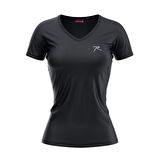 Raru Kadın %100 Pamuk T-Shirt MULIER LACİVERT