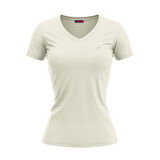 Raru Kadın %100 Pamuk T-Shirt MULIER EKRU