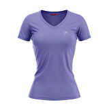 Raru Kadın %100 Pamuk T-Shirt MULIER LİLA