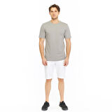 Raru Erkek %100 Pamuk T-Shirt PATEO GRİ