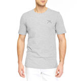 Raru Erkek %100 Pamuk T-Shirt PATEO GRİ MELANJ