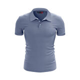 %100 Pamuk Polo T-Shirt IMPERO MAVİ