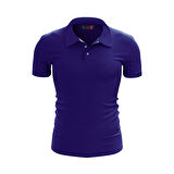 %100 Pamuk Polo T-Shirt IMPERO MOR