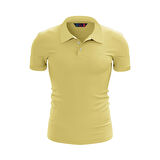 %100 Pamuk Polo T-Shirt IMPERO YEŞİL