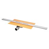 Hüppe Galata X Duş Kanalı Yandan Çıkışlı 40 cm Mat Satine