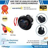 Ayarlanabilir Başlıklı AHD 720P ve Analog Pal Çevrilebilir Geri Görüş Kamerası