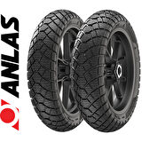 Anlas Set 100/80-16 ve 120/70-14 Winter Grip2 SC500  Motosiklet Kış Lastiği