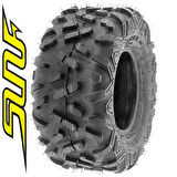 SunF Set 19x7-8 ve 18x9.5-8 A051 Power II 6 Kat Atv Ön Arka Takım Lastik
