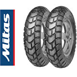 Mitas Takım Yamaha BWS 100 120/90-10 ve 130/90-10 MC17 Ön Arka Set