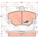 Tofas On Fren Balatası Tempra Tipo Uno Punto 1,4 / 1,6 / 1,8 / 2,0 - Trw Gdb458