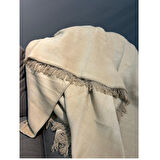 Dolce Bonita Home Pamuklu Battaniye 150X200  Bej