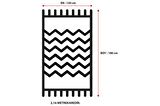Aksu Royal Halı 120x180 Lela Gri