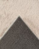 Jassrug Fuzzy Kürk Halı 120x180 Bej