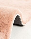 Jassrug Fuzzy Kürk Halı 80x150 Pudra