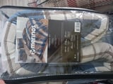 MERİNOS COMFORTER SET ÇİFTKİŞİLİK RİDA İNDİGO
