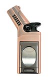 Cohiba Tek Torch Pürmüz Dahili S-V Cut & İğneli Bronz Metal Puro Çakmağı - TR9483