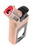 Cohiba Tek Torch Pürmüz Dahili S-V Cut & İğneli Bronz Metal Puro Çakmağı - TR9483