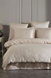 Varol Laura Home Tencel Jakar Nevresim Takımı Çift Kişilik - Eva Cappuccino