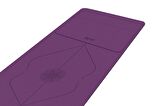 Gymo Hizalamalı 6mm TPE Yoga Matı Pilates Minderi Diz Dirsek Koruyucu Mat Hediyel