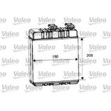 Opel Kalorıfer Radyatoru (behr Tipi) Astra G Zafıra A - Valeo 812222