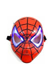 Spiderman Ağ Fırlatan Ok Atan Eldiven Işıklı Örümcek Adam Maskesi