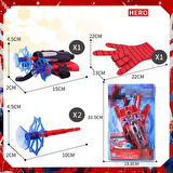 Spiderman Ağ Atan Eldiven - Örümcek Adam Eldiven - Spiderman Dart Blaster