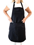 Mutfak Önlüğü Su Geçirmez Şef Önlüğü 2 Geniş Cepli Barista Önlüğü