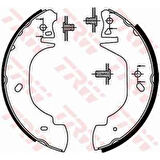 Ford Arka Fren Pabuclu Balata Transıt T12 2.5d 94>00 - Trw Gs8629