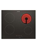 Silverline Siyah Cam Ankastre Set BO6502B02 - VC5428B01 - 3457 Soho 60 Cm