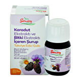 Şenay Karadut Ekstraktı ve Bitki Ekstraktı Şurup 30 Ml
