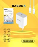 Raedox PD25T 25W PD Type-C Set