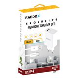 Raedox Q25T 25W Usb Type-C Quick Şarj Seti
