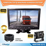 Kamyon Tır ve İş Makinaları için 9 inç AHD Monitörlü 1080P Full HD Kameralı Tak Kullan Set