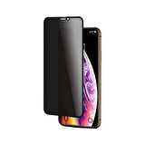 Apple iPhone X Tam Kaplayan 5D Hayalet Privacy Cam